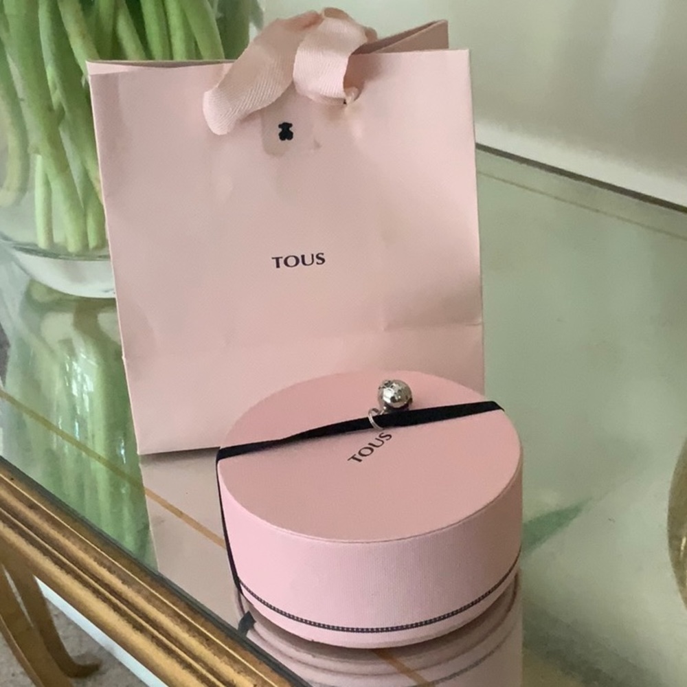 TOUS gift wrap a bag and a box